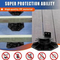 Gambar Murah Adjustable Deck Support Pedestal Paver 12Pack Deck Blocks Deck Foundation Base Support Height Adjustment Raising From 1 dari Mantep Store undefined 5 Tokopedia