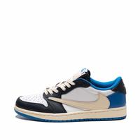 Gambar Travis Scott x Fragment x Air Jordan 1 Low OG Cactus Jack Royale box white - 40 dari southjack undefined 4 Tokopedia