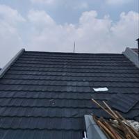 Gambar Baja ringan genteng metal pasir warna hitam black dari Toko plafon pvc1 undefined 2 Tokopedia
