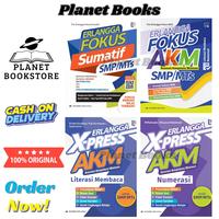 Gambar BUKU SOAL SMP/MTS PENERBIT ERLANGGA ( ERLANGGA FOKUS SUMATIF, FOKUS AKM, X-PRESS AKM LITERASI, X-PRESS AKM NUMERASI ) - FOKUS SUMATIF dari Planet Books_NEW undefined 1 Tokopedia