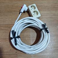 Gambar Perpanjangan Kabel Listrik Tembaga 3x1.5mm 18A Ampere 2200W Watt Kualitas Tinggi Stop Kontak Terminal Kuningan Colokan High Quality Electric Cable Extension Plug Outlet Power Socket Cord Power Strip 6M 7M 8M 9M 10M Meter 1 2 3 4 5 6 Slot Port Lubang - 1 Lubang, 1 Meter dari Technobitz undefined 1 Tokopedia