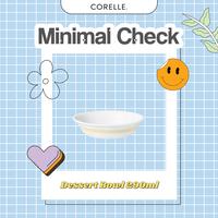 Gambar Corelle Minimal Check Dessert Bowl 290ml / Mangkok Kecil / Mangkok Dessert / Mangkok Buah - 4 pcs dari Homeland Store undefined 1 Tokopedia