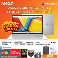 Gambar ASUS Vivobook Go 15 OLED E1504FA Ryzen 3 7320U 8GB 610M 15"FHD W11 OHS R3 Laptop Notebook dari outletPC.id undefined 3 Tokopedia