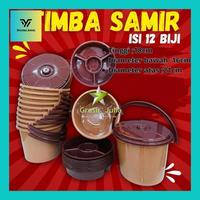 Gambar Wurl_ [Isi 12Biji]Timba Samir Acara Hajatan Kondangan Wadah Ember Sekat Souvenir Timbo Selametan Tempat Berkat Berkatan Ulangtahun Tasyakuran Tempat Bekal Piknik _ dari Wuralam Sululu undefined 1 Tokopedia