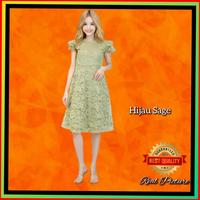 Gambar Baju Gaun Pesta Anak Perempuan 12-19thn Mazne Midi Dress Remaja Putih - Coksu, Allsize 13-19th dari ELBENSA undefined 5 Tokopedia