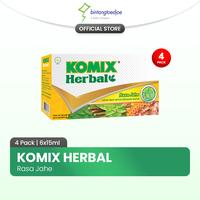Gambar Komix Herbal Jahe 4 Pack (24 Sachet) dari Bintang Toedjoe Store undefined 1 Tokopedia