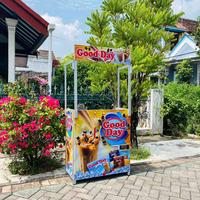 Gambar MEJA ROMBONG LIPAT SERBAGUNA UNTUK USAHA KULINER ATAU DAGANG - Good Day dari Noxn Store undefined 5 Tokopedia
