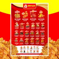Gambar Sticker Menu Dkriuk UK A4 - Mozarella dari Dkriuk Fried Chicken Indonesia undefined 1 Tokopedia