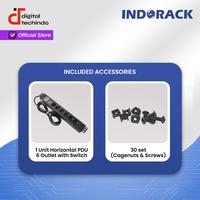 Gambar ORP42 Open Rack Post 42U INDORACK Depth Adjust 600 - 900mm Rak Server dari Digital Techindo undefined 3 Tokopedia