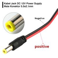 Gambar Kabel Jack Jek DC 12V Power Supply Male Female Konektor Adaptor CCTV dari Glodok123 undefined 4 Tokopedia