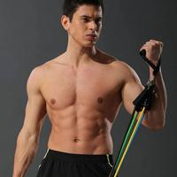 Gambar READY STOCK BALI 11pcs set Fitness Resistance Bands Set Yoga 5 Tube Workout Bands Exercise Bands with Door Anchor Handles Ankle Straps Gym E Abs - Black, United States dari GROSIR COKLAT MOTIF TERRBARRRU undefined 2 Tokopedia