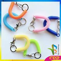 Gambar [COD] RB C1249 Gantungan Kunci Motor Spiral Elastis Tali Karet Dapat Ditarik / Keychain Spiral Gantungan Konci Spring Praktis Anti Hilang Serbaguna - BIRUMUDA dari RB TOYS AND TECHNOLOGY undefined 4 Tokopedia