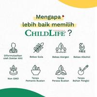 Gambar ORIGINAL!!! ChildLife Pure DHA 90 Soft Gel BPOM - Supplement Chewable Anak dari ghaniahealth undefined 4 Tokopedia