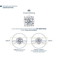 Gambar Cincin Pernikahan Adelle Jewellery - The One Wedding Ring - Cincin Pernikahan - Bride, 6-8 dari Adelle Jewellery undefined 4 Tokopedia