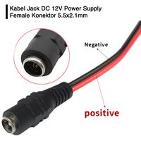 Gambar Kabel Jack Jek DC 12V Power Supply Male Female Konektor Adaptor CCTV dari Glodok123 undefined 5 Tokopedia