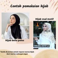 Gambar (Hampers hemat hijab) kado kerudung segiempat free ucapan untuk ulang tahun anniversary hari guru hari ibu lebaran perpisahan sekolah - paket hijab 2 dari Toko Arthaswara undefined 3 Tokopedia