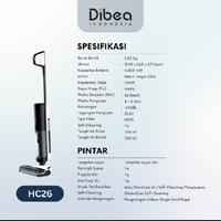 Gambar Dibea HC26 5in1 Self Cleaning Wet and Dry Vacuum Cleaner Floor Washer dari Puri Denshi undefined 3 Tokopedia