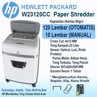 Gambar HP 23120 Otomatis & Manual, Penghancur Kertas - Paper Shredder (Hewlett Packard), Kapasitas 120 lembar 23 Ltr, HP W23120CC | Original - Official Store - HP 23120 (Auto) dari Taruna Jaya International undefined 1 Tokopedia