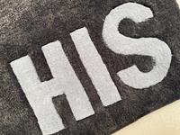 Gambar His & Hers Keset / Doormat 40 x 60 cm - His dari meterpersegijakarta undefined 3 Tokopedia