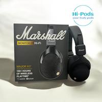 Gambar Headphone Bluetooth Marshall Monitor III Major 937 Extra Bass Surround Sound - Hitam dari Hi-Pods Store undefined 1 Tokopedia