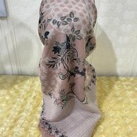 Gambar jilbab hijab segi empat kerudung motif terbaru voal premium lasercut Ukuran 115x115 dari HIJAB FF STORE undefined 4 Tokopedia