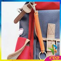 Gambar [COD] RB C1249 Gantungan Kunci Motor Spiral Elastis Tali Karet Dapat Ditarik / Keychain Spiral Gantungan Konci Spring Praktis Anti Hilang Serbaguna - BIRUMUDA dari RB TOYS AND TECHNOLOGY undefined 5 Tokopedia