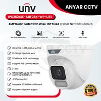 Gambar UNIVIEW IPC3624LE-ADF28K-WP-LITE 4MP ColorHunter Wise-ISP Fixed Warm Light Turret Network Camera dari ANYAR CCTV undefined 1 Tokopedia