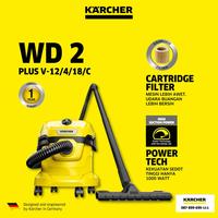Gambar Karcher WD 2 PLUS V-12/4/18/C Wet and Dry Vacuum Cleaner - BOX NORMAL dari Karcher Store Surabaya undefined 1 Tokopedia