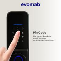 Gambar Kunci Pintu Digital / Smart Door Lock Dengan Fingerprint Wifi Dan Aplikasi Tuya - evomab EDLK-MK4A dari SWALAYAN UD LUTHFI undefined 4 Tokopedia