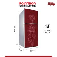 Gambar POLYTRON Kulkas 2 Pintu - PRB 200 - PRB 200R dari Polytron Official Store Surabaya undefined 3 Tokopedia