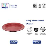 Gambar Onyx Pro, Piring Makan Oriental 9 inch: Melamin, Aman untuk Makanan, Halal, JFA09 - Hitam dari Onyx Melamin undefined 1 Tokopedia