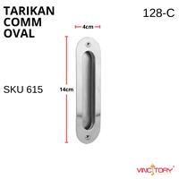 Gambar Tarikan Handle Tanam Pintu Sliding Oval Segi Stainless VINCITORY | Handle Tanam Laci | Handle Tanam Lemari | 612 - 96B dari BUMI PUTERA PERKASA undefined 5 Tokopedia