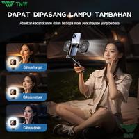 Gambar Terlaris TNW T26 Extendable Grip Tripod Mini Selfie Stick Remote Control Tripod 3 In 1 Tongsis Tripod Bluetooth Dan Lampu - Putih+Lampu*2 dari Smart Tech Shopp undefined 2 Tokopedia