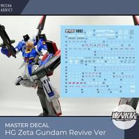 Gambar Water Slide Decal HG Zeta Gundam by Master Decal dari vonny gm.idn undefined 2 Tokopedia