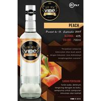 Gambar Minuman VIBE Peach Liqueur Botol mini Isi 350 ml + Gratis Gelas Sloki dari Vibe Indonesia undefined 3 Tokopedia