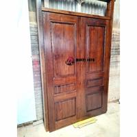 Gambar Pintu Jati Asli Kusen Kayu Jati Pintu Utama Rumah 2 Pintu Kupu Tarung dari Multi Jaya Furniture_NEW undefined 3 Tokopedia