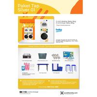 Gambar Paket Mesin Tap Kartu 2 Stack Mesin Usaha laundry - Tap silver 06 dari PusatLaundry_NEW undefined 2 Tokopedia
