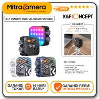 Gambar K&F KNF Concept RGB Video Light Full Color Portable Light With Magnet & Effect - Hitam dari Mitrakamera Jogja undefined 1 Tokopedia