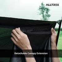 Gambar ALLTREK Tenda Camping EVORIA BLACK Automatic Tent Double Layer 3-4 Person dari ALLTREK OUTDOOR GEAR undefined 5 Tokopedia