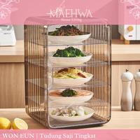 Gambar TERBARU 【MAEHWA】WON EUN Lemari Penyimpan Makanan Anti Lalat Tudung Saji Lauk Anti Debu Penyimpanan Makan Susun Tudung Saji Makanan Tingkat Lemari Tudung Saji Lauk Serbaguna - 3 Sekat V2 dari SNDTECH undefined 2 Tokopedia