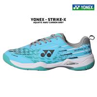 Gambar SEPATU BADMINTON YONEX STRIKE X (AQUATIC AWE/CARBON GREY) - DI JAMIN ORIGINAL - 39 dari WIJAYA SPORT TANGERANG undefined 1 Tokopedia