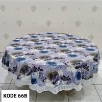 Gambar Taplak Meja Makan Plastik Tebal Bulat Renda Best Seller - A dari Lolymartt undefined 1 Tokopedia