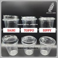 Gambar Cup plastik PET 14 oz flat tebal / Gelas Plastik PET flat 14 oz tebal - Cup aja dari aneka.botol.jakarta Kota Administrasi Jakarta Selatan 3 Tokopedia