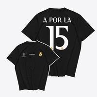 Gambar Promo Kaos A Por La 15 Real Madrid London Kaos Pria T-Shirt Viral Combed 24S Pria Unisex - Hitam, M dari selvianaofficialstore undefined 2 Tokopedia