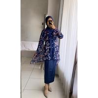 Gambar Hazalina - Seline Kebaya Wisuda Lamaran Kondangan - Maroon Burgundy, S ld 90 dari Dn outlet undefined 4 Tokopedia