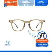 Gambar zonakacamata - Asian Fit Unna Olive - Frame Kacamata - Pria/Wanita - Minus/Silinder/Plus dari zonakacamata_NEW undefined 1 Tokopedia