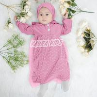 Gambar Terlaris Gamis Bayi Perempuan Tutu Tileu 0-18 bulan Baju Bayi Perempuan 0 6 bulan Pakaian Anak Perempuan Ready - Hijau Wardah, S (0-7 bulan) dari Simply Dreams Store undefined 5 Tokopedia