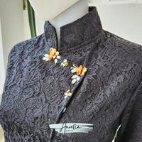 Gambar [READY STOCK] Kebaya Janggan by Aurelia Kebaya - Hitam, S dari Dn outlet undefined 4 Tokopedia