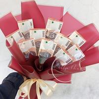 Gambar buket tanpa bunga, buket custom dari Chalya Mada undefined 2 Tokopedia