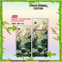 Gambar STICKER KULKAS 2 PINTU 60CMx150CM PANDA PREMIUM STIKER LEMARI ES PROMO - SKP 010, 2 PINTU dari harmoniwallpaper undefined 5 Tokopedia
